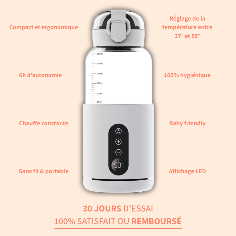 Chauffe-biberon nomade 3.0