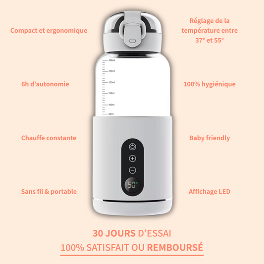 Chauffe-biberon nomade 3.0